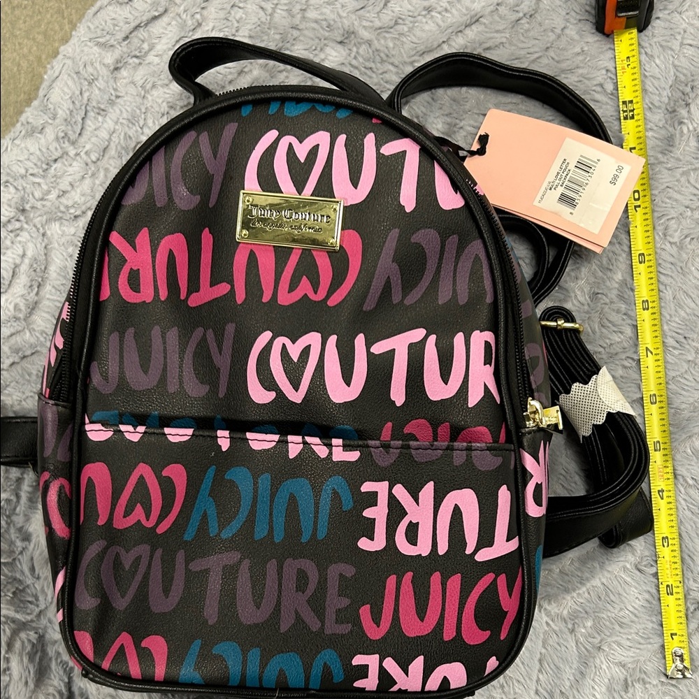 Juicy Couture Multicolor Logo Backpack